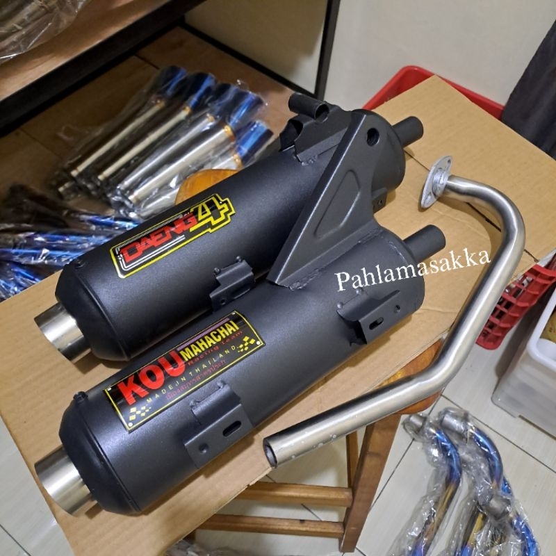 Jual 1set KOU Mahachai power pipe mio soul i125 mio i125 mio sporty mio ...