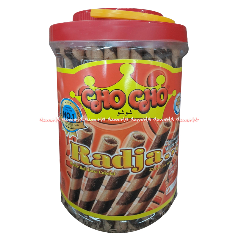Jual Cho Cho Radja 500gr Wafer Roll Stick Rasa Cokelat Chocolate Stik ...