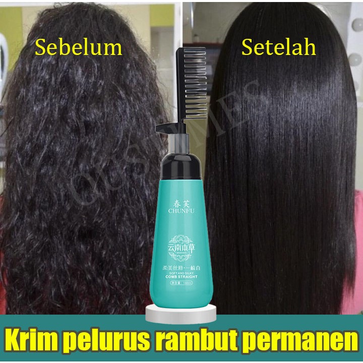 Jual krim pelurus rambut permanen/ Masker Pelurus Rambut Smoothing ...