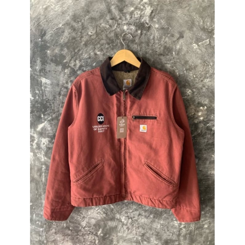 Jual CARHARTT DETROIT JACKET WJ097 VRS SIZE ON TAG L | Shopee Indonesia