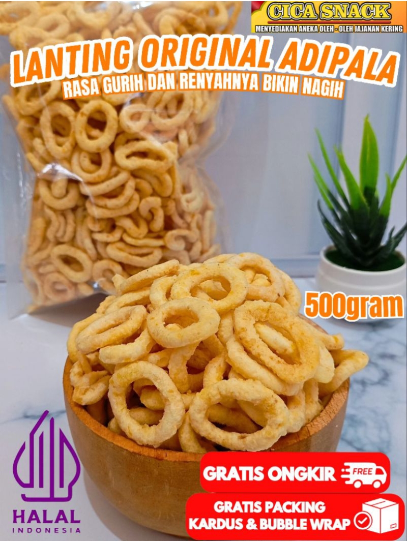 Jual Lanting Original Khas Adipala Cilacap 500gram | Shopee Indonesia