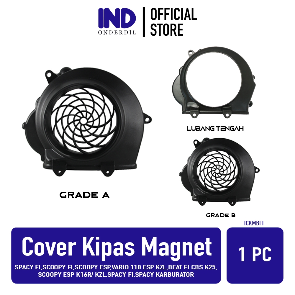 Jual IND Onderdil Cover Kipas Magnet Honda Beat FI & Scoopy F1 & Spacy ...