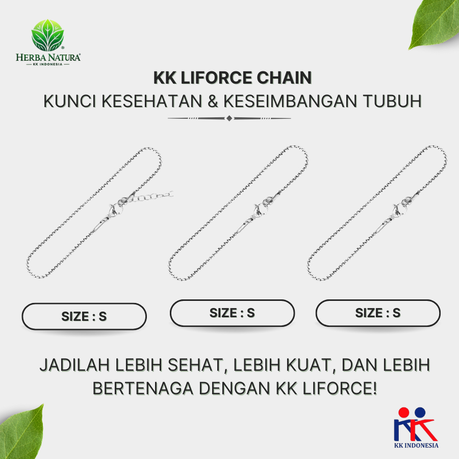 Jual KK Liforce Chain Energi Skalar untuk Kesehatan Optimal | Rantai ...
