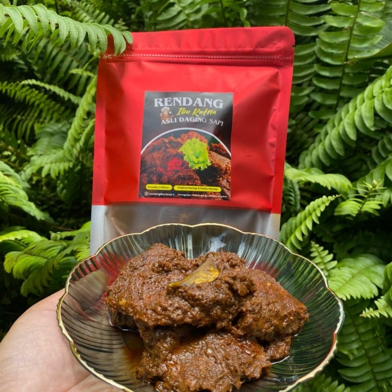 Jual RENDANG DAGING SAPI '170GRAM - RASALOKAL | Shopee Indonesia