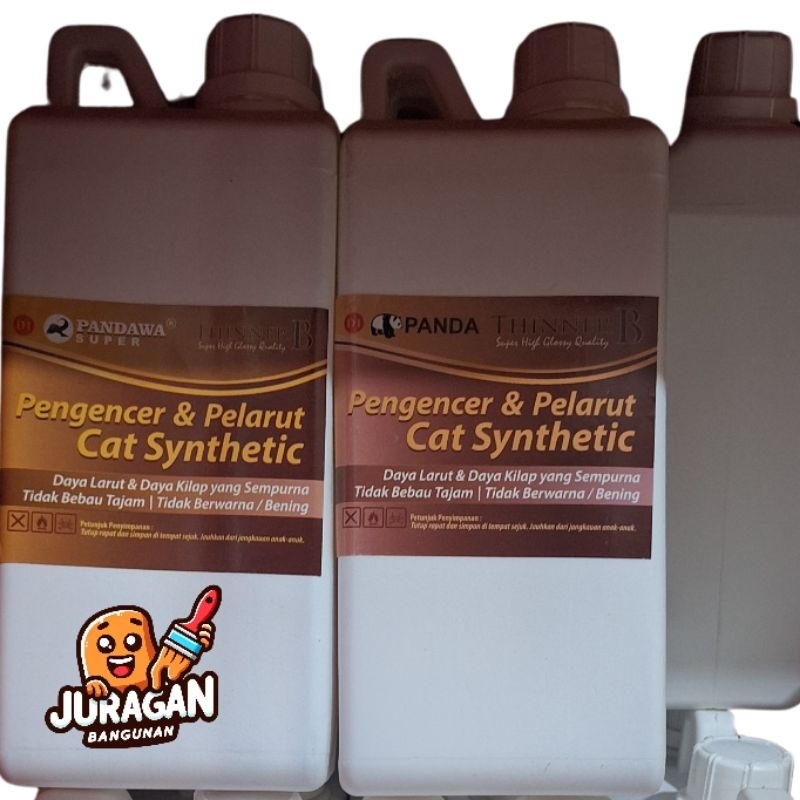 Jual Thinner Super PANDA B Synthetic| Tiner Bening | Thiner Synthetic B ...