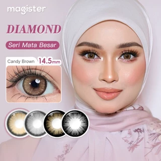 [0.00 s/d -6.00] Magister Softlens Minus 14.5 mm soflen dubai minus warna Big Eyes softlens Hitam