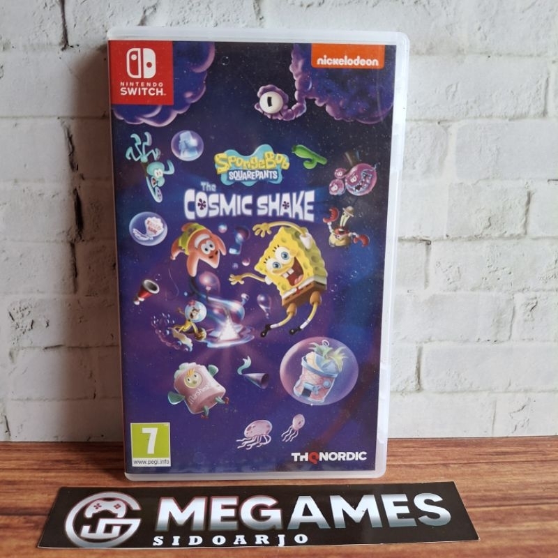 Jual Spongebob Squarepants The Cosmic Shake Nintendo Switch - Second ...