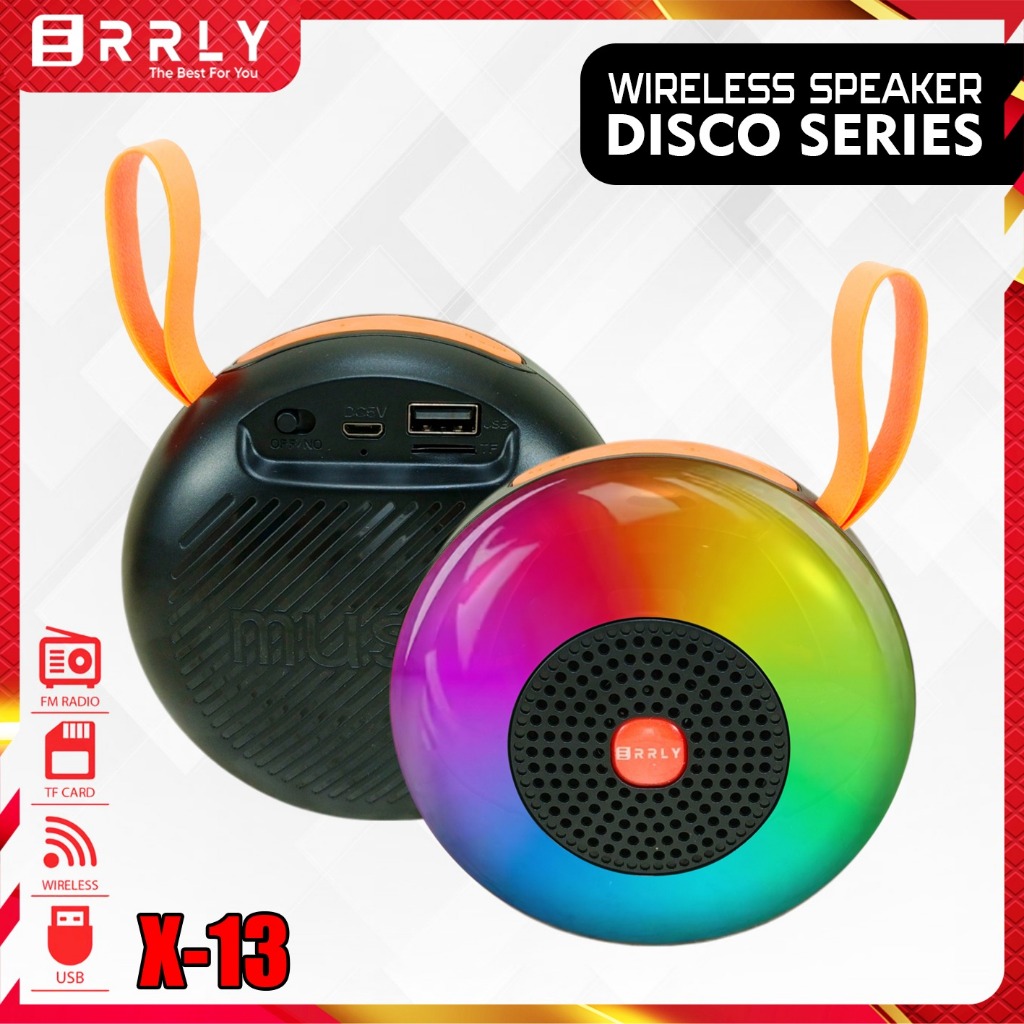 Jual Speaker Bluetooth Wireless ERRLY X13 Super Bass Power 5W Led RGB ...