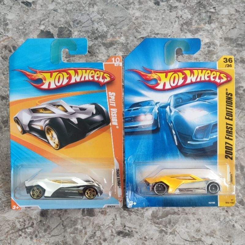 Jual Hot Wheels Blue Card Split Vision Putih & Kuning - HW FIRST ...