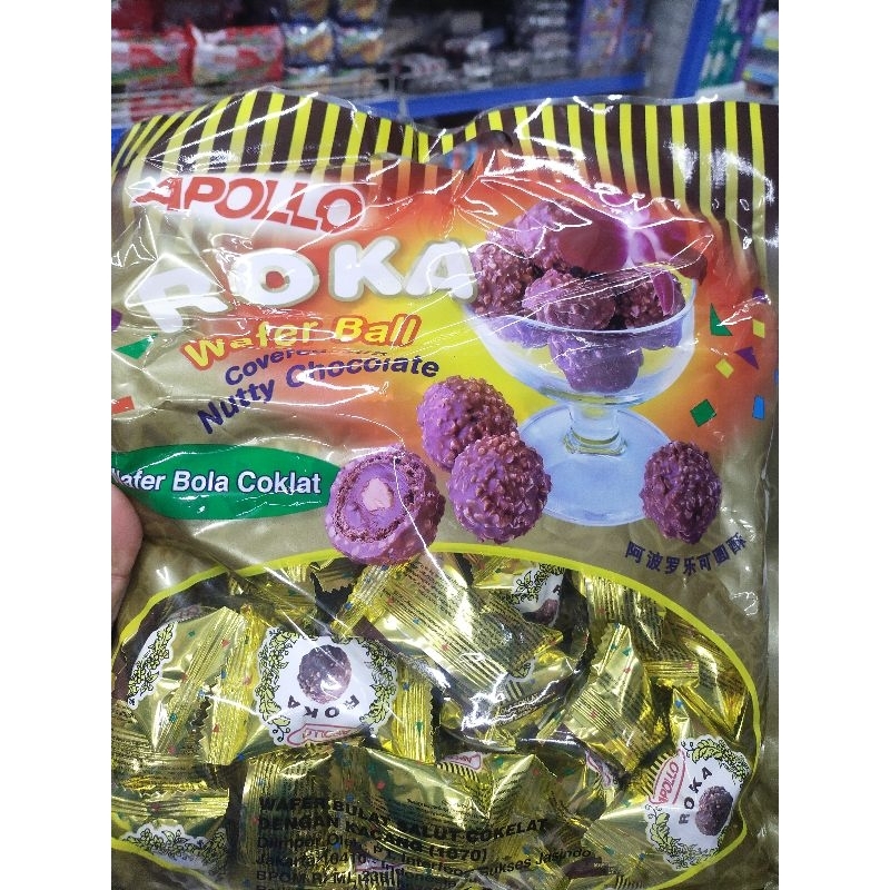 Jual APOLLO ROKA WAFER BALL 50's ZAK | Shopee Indonesia