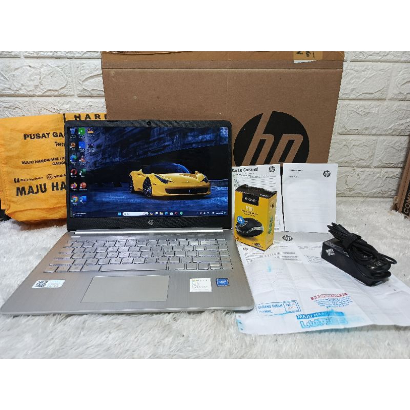 Jual laptop hp 14s fulset nota ada | Shopee Indonesia