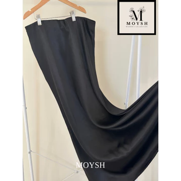 MOYSH Rok Slip Satin Mermaid Silk Skirt Baju Perempuan Lembut Maxi Soft High Quality Modis