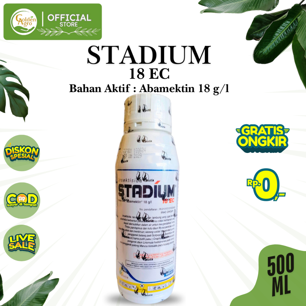 Jual INSEKTISIDA STADIUM 18EC EC 500ML ML | Shop…