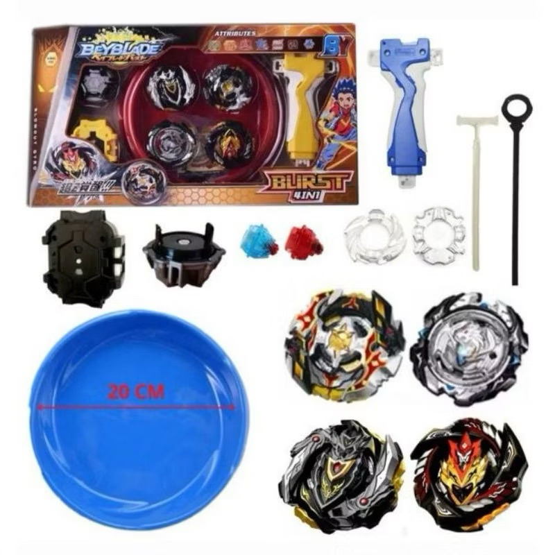 Jual GANGSING BURST 4 IN1 SET GANGSING BEBLED GASING METAL BATTLE ...