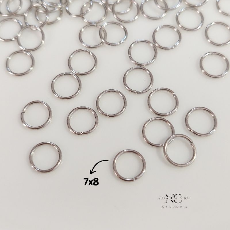 Jual NC - Ring Bulat Silver / Jamring Silver ( 20gram ) - Kerajinan ...