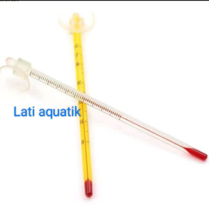 Jual Thermometer Aquarium putih/kuning | Shopee Indonesia