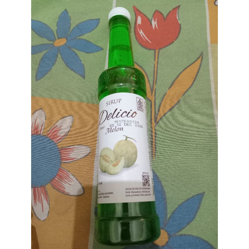 Jual sirup delicio rasa melon isi 450 ml | Shopee Indonesia