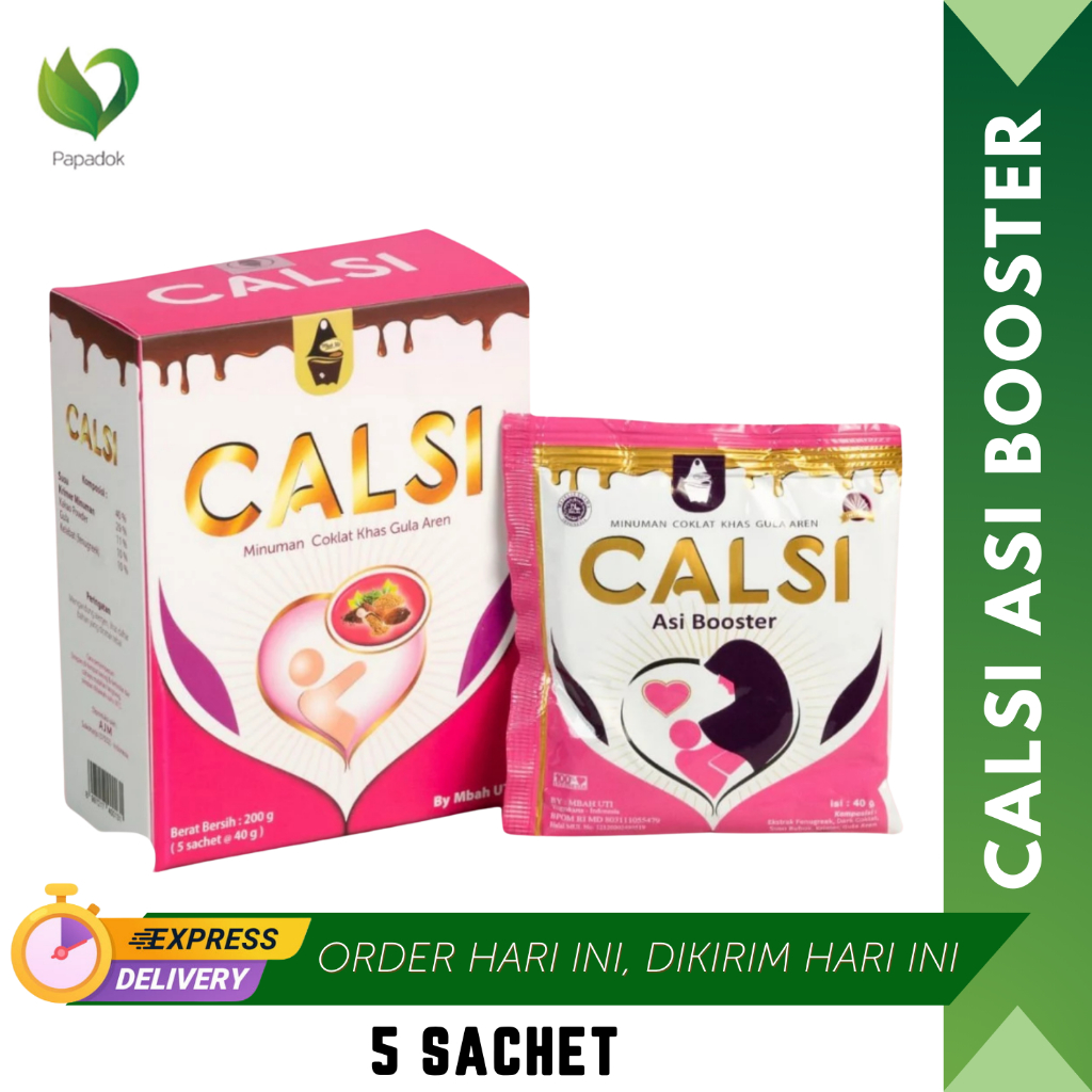 Jual Calsi Asi Booster Minuman Coklat Gula Aren Pelancar Asi | Shopee ...
