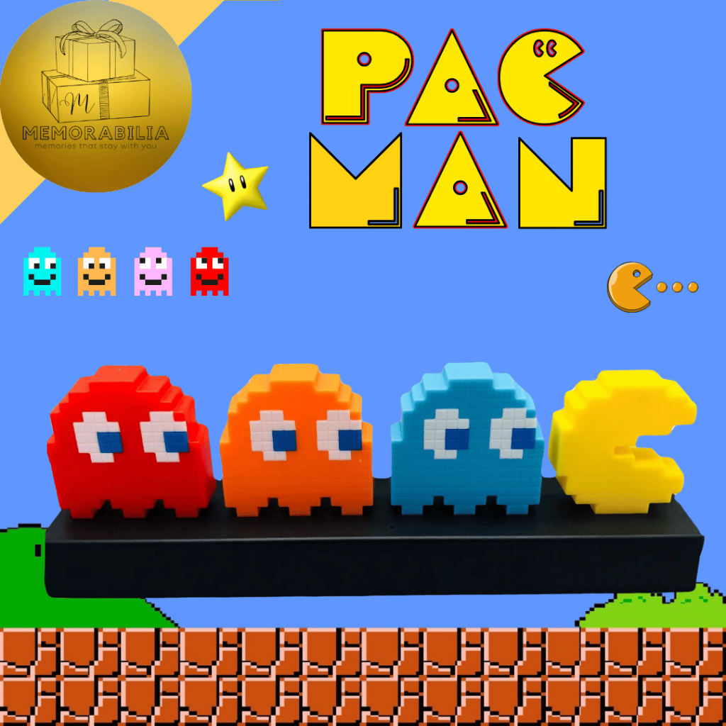 Jual Pac Man Lampu Malam Night Light USB Battery Pacman Display Hadiah ...