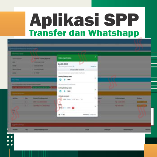 Sourche Aplikasi Pembayaran SPP,  iuran, Tabungan, Bisa Transfer serta Pemberitahuan Whatshapp Untuk Semua jenjang Sekolah dan Pondok