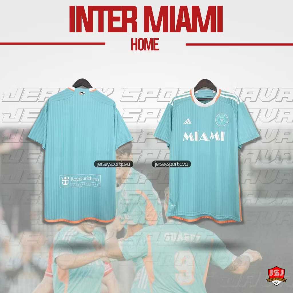 Jual ( READY STOK ) JERSEY BAJU BOLA PRIA INTER MIAMI 3RD 2024 2025 ...