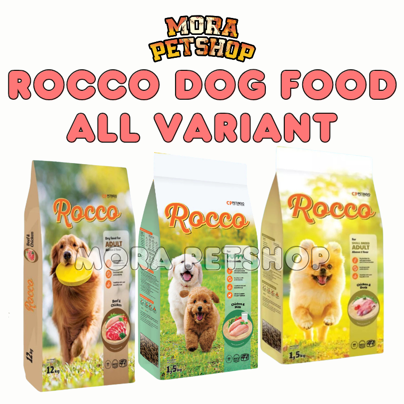 Jual Rocco Dog Food Kemasan 1.5KG Puppy & Adult | Shopee Indonesia