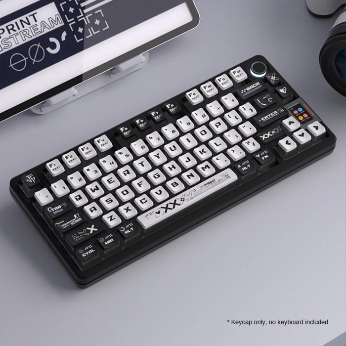 Jual CSGO Transparent Pudding Personalized Keycaps Cool PBT Keyboard ...
