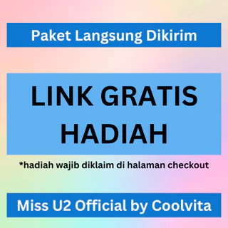 [FREE GIFT] Miss U2 Hadiah Random Min. Belanja 60 Ribu