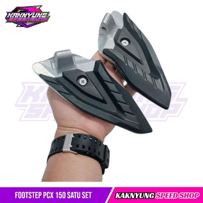 Jual Footstep PCX 150 Postep PCX 150 Bahan Alumunium Berkode Satu Paket ...