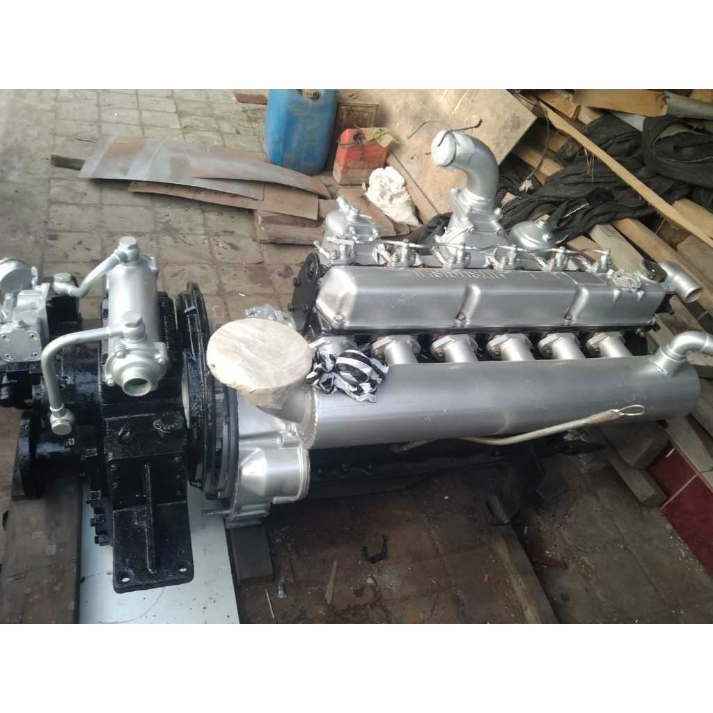 Jual Mesin kapal 6D15 Mitsubishi + Gearbox | Shopee Indonesia