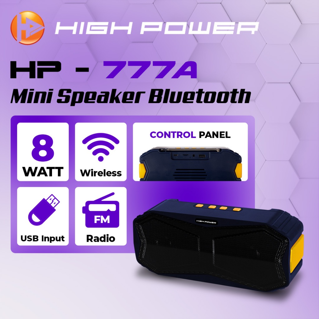 Product image High Power 777A Mini Speaker Wireless Bluetooth