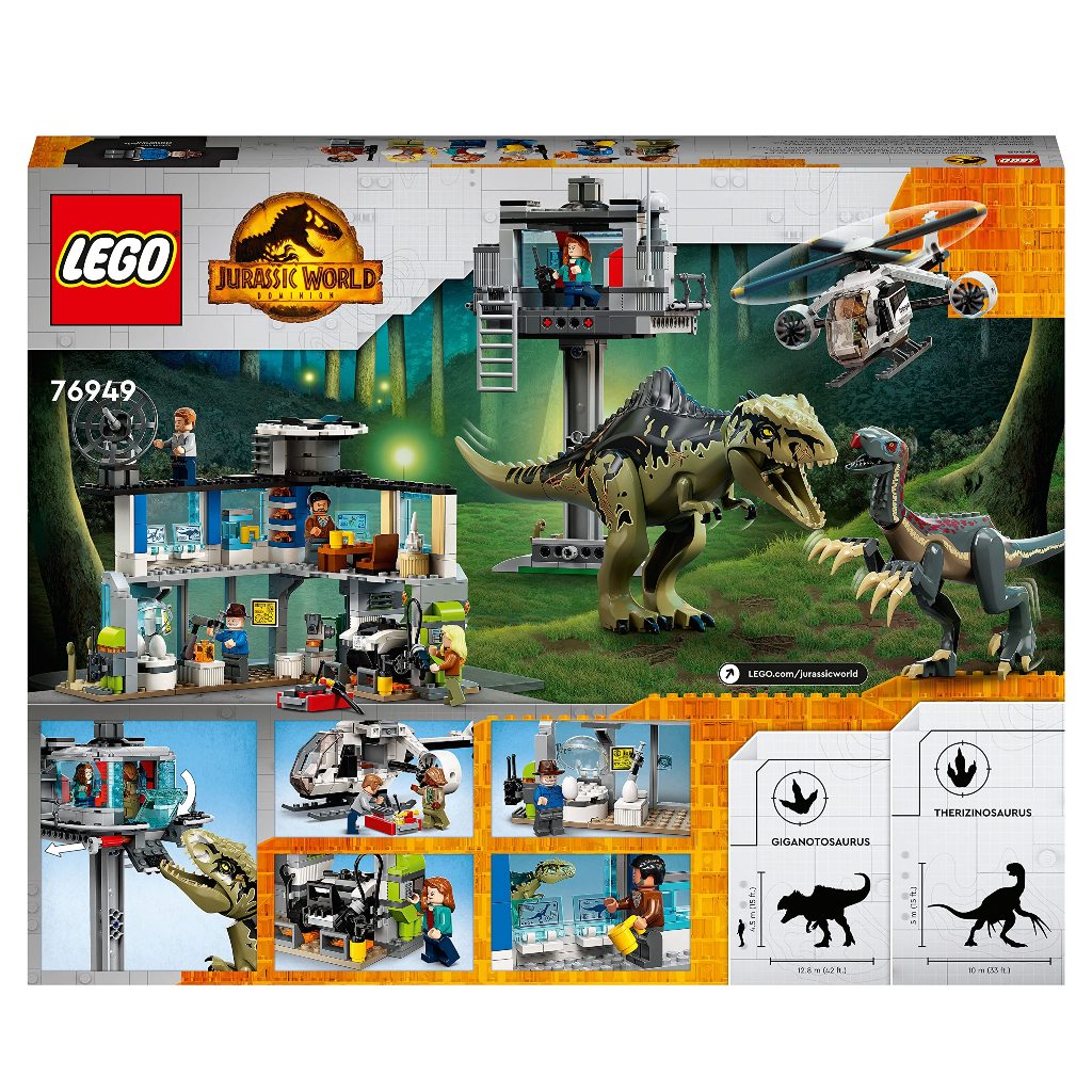 Jual NEW LEGO SERIES Jurassic World 76949 Giganotosaurus ...