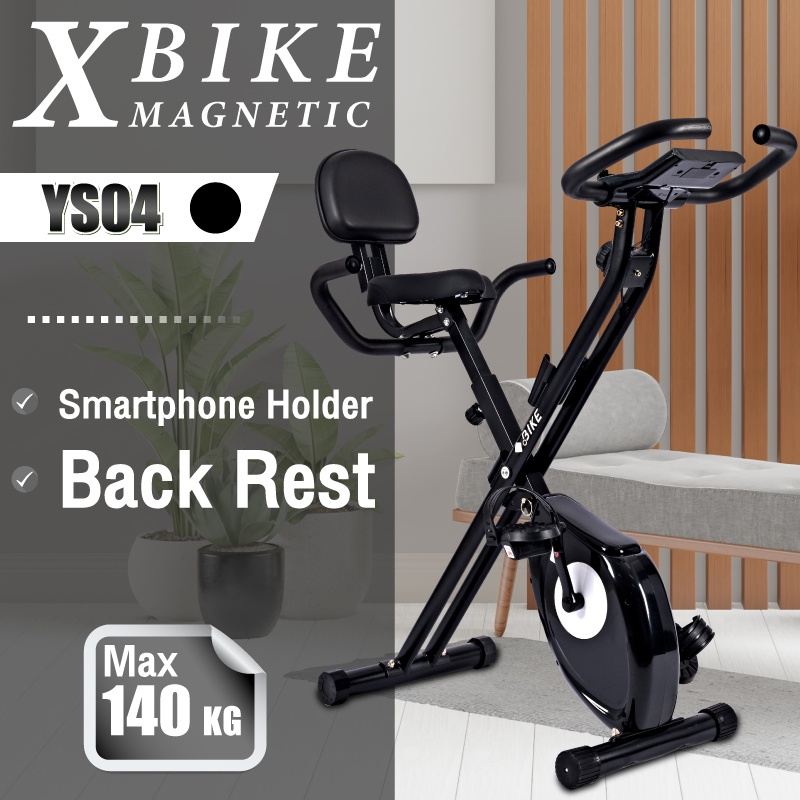 Jual HTD Sport Sepeda Statis X Bike Magnetic Alat Olahraga With Phone ...