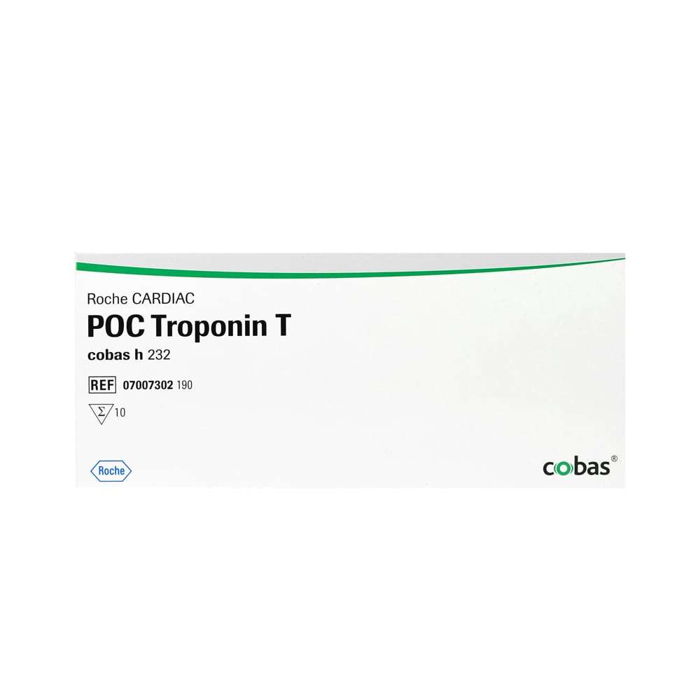 Jual TROPONIN T ROCHE 10 Test / ROCHE 7007302190 Cardiac POC Troponin T ...