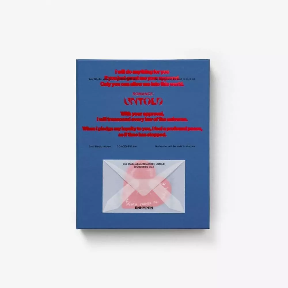 Album ENHYPEN ROMANCE UNTOLD Photobook Original KPOP Album dan Merchandise Resmi