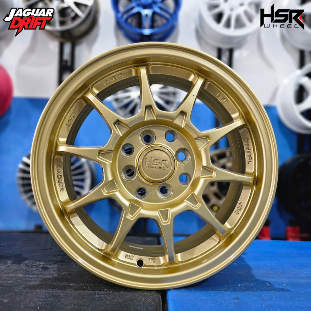 Jual Rekomendasi Velg Racing Ignis, Swift, Agya R15 Inch Velek Hsr ...