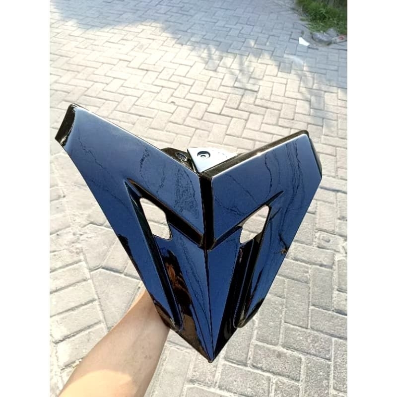 Jual sayap tangki karbon dan hitam ninja ss r model motif potongan ...