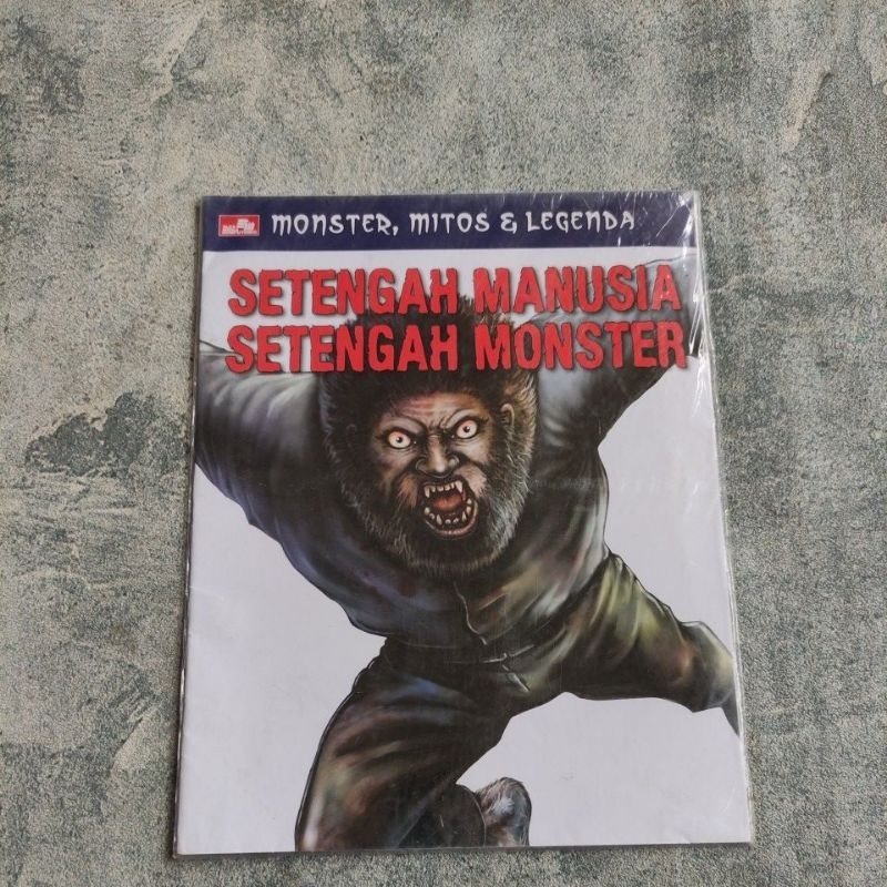 Jual buku monster, mitos dan legenda setengah manusia setengah monster