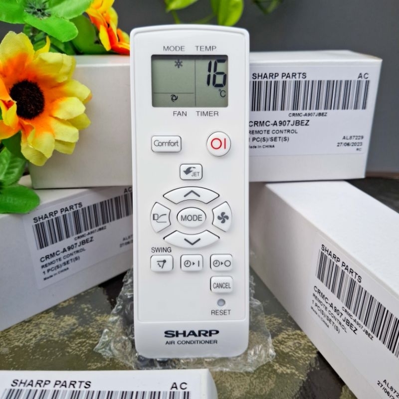 Jual Remot Remote Ac Sharp Original AH A5SAY AH A7SAY AH A9SAY ...
