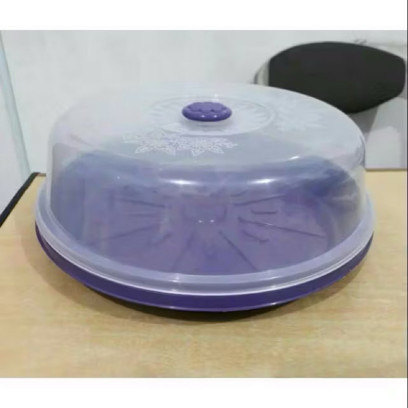 Jual Tempat Bolu Tempat Kue Tempat Roti Bulat Tutup Bening Tempat Bolu ...