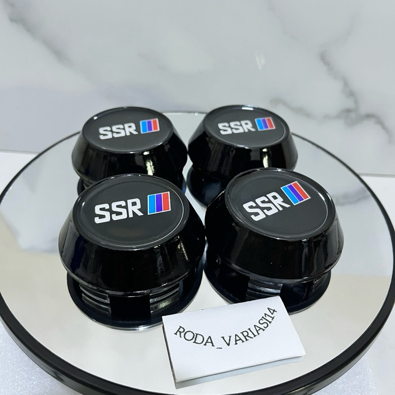 Jual Tutup Dop Velg SSR Kerucut hitam ukuran 6,5cm | Shopee Indonesia