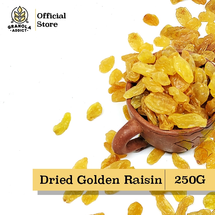Jual Granola Addict - Dried Seedless Golden Raisin / Kismis Kuning 250G ...