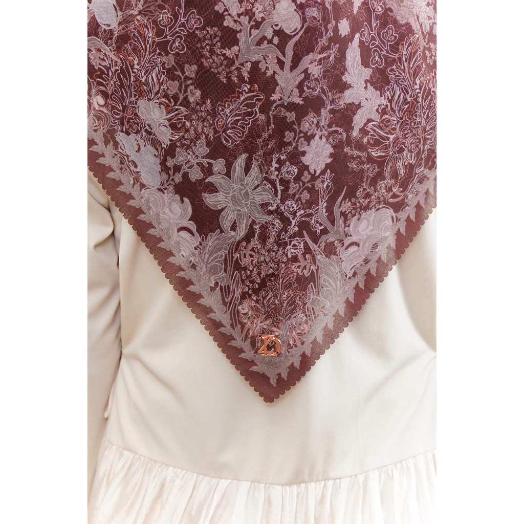ZYTADELIA Amira Scarves Series Printed Scarf Hijab Segi Empat Hijab Aire Voile Hijab Premium Hijab Motif