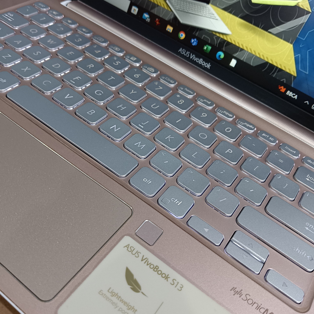 Jual Laptop Asus Vivobook S13 X330UA, Intel Core i3-8130U, Gen 8Th