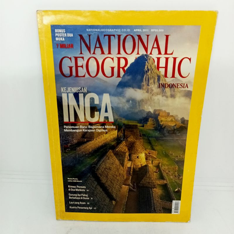 Jual national geographic indonesia.kejeniusan inca. | Shopee Indonesia
