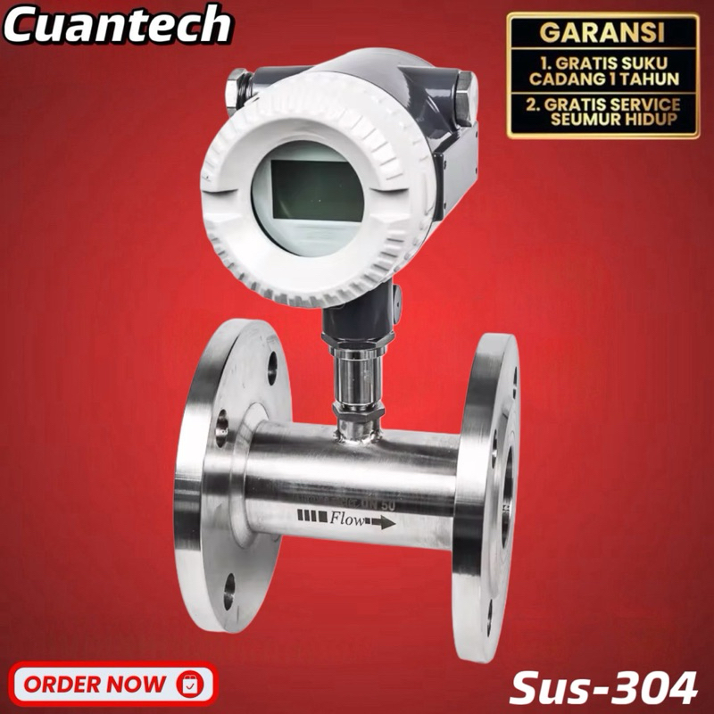 Jual FLow Meter Electromagnetic SS304 DN50 Flowmeter Size 2" Inch ...
