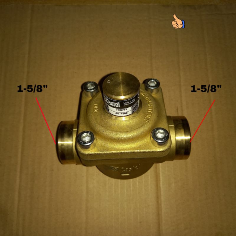 Jual Check Valve Castel 1 5/8 X 1 5/8 3122/13 | Shopee Indonesia