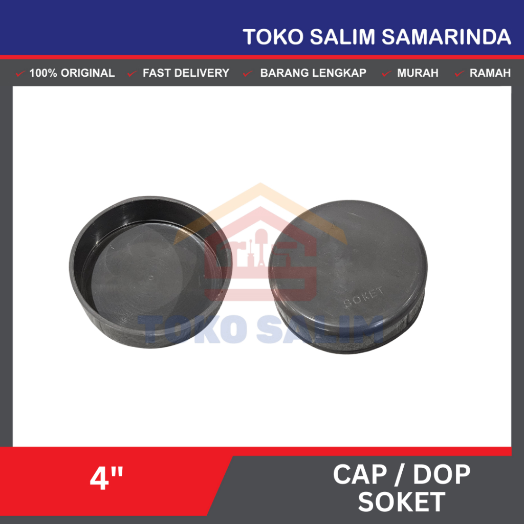 Jual Dop 4 in / Cap 4 inch / Tutup Pipa 4