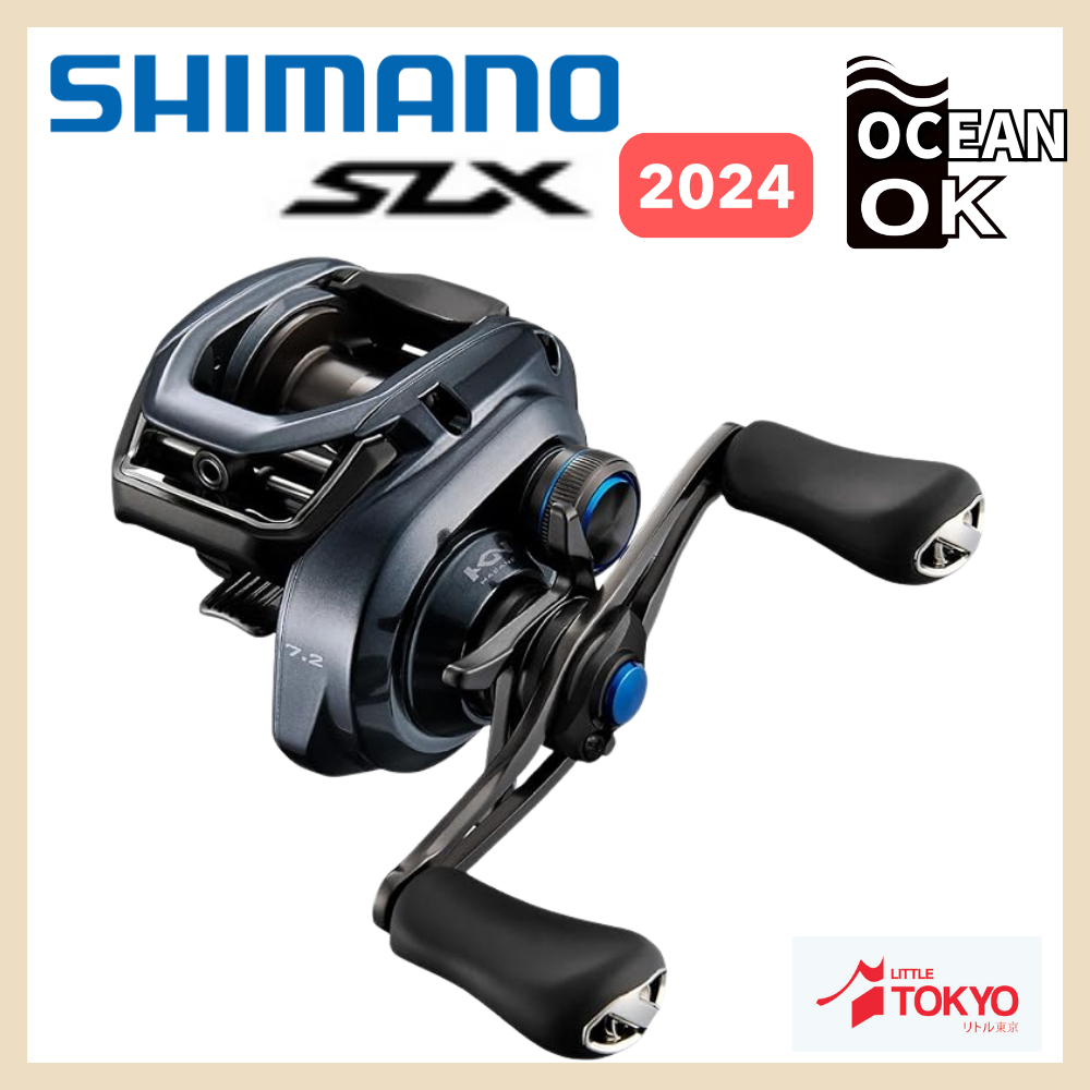 Reel Shimano SLX 71HG  (2024) BC Baitcasting Terlengkap Resmi Original Japan
