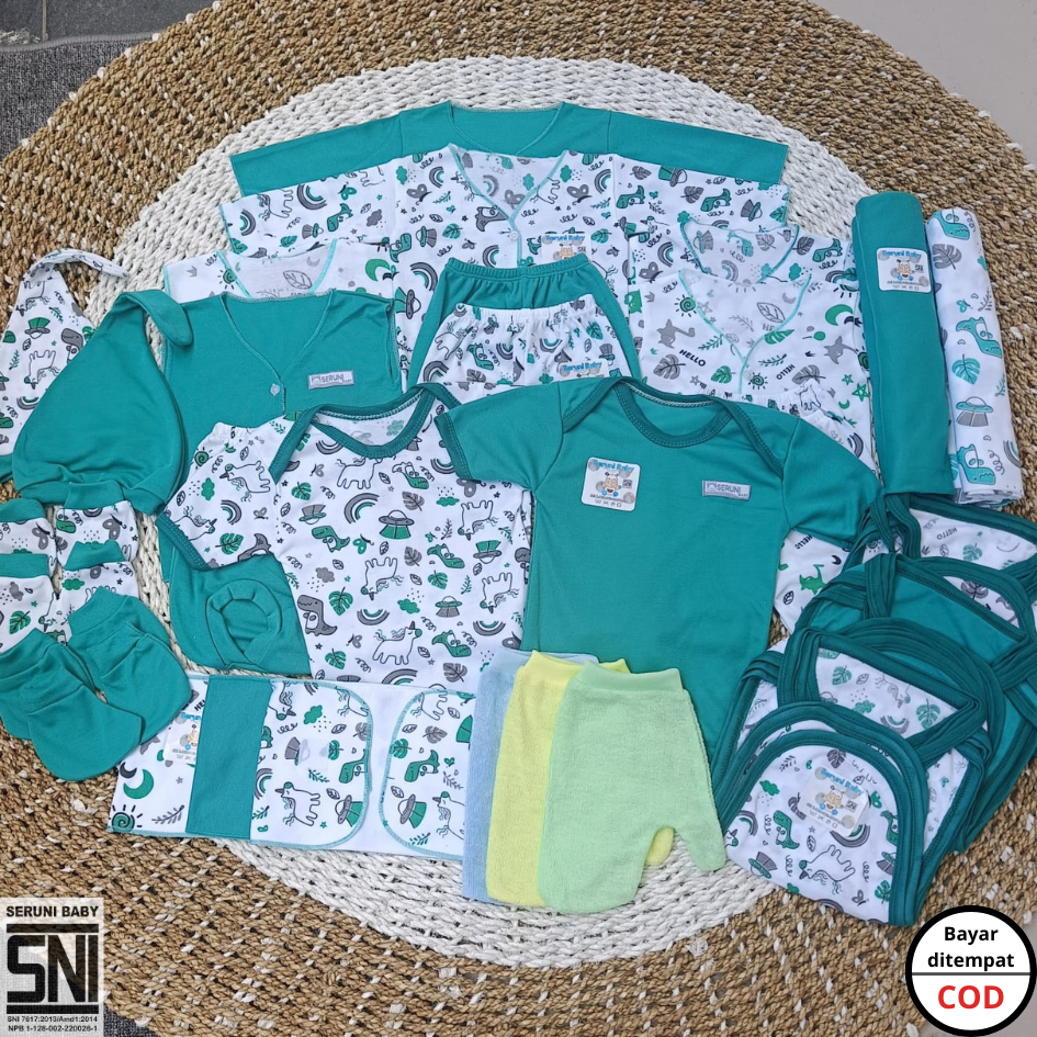 Jual Paket 31Pcs Perlengkapan Bayi Baru Lahir 0-4 Bulan Paket